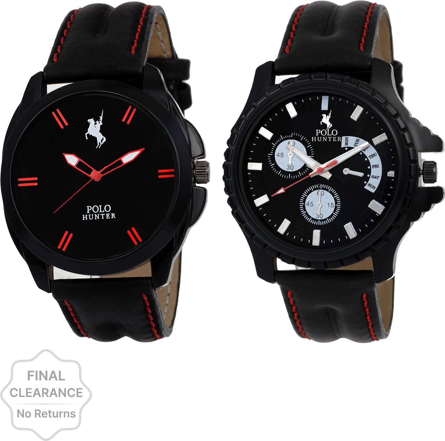 POLO HUNTER Combo Analog Watch - For Men