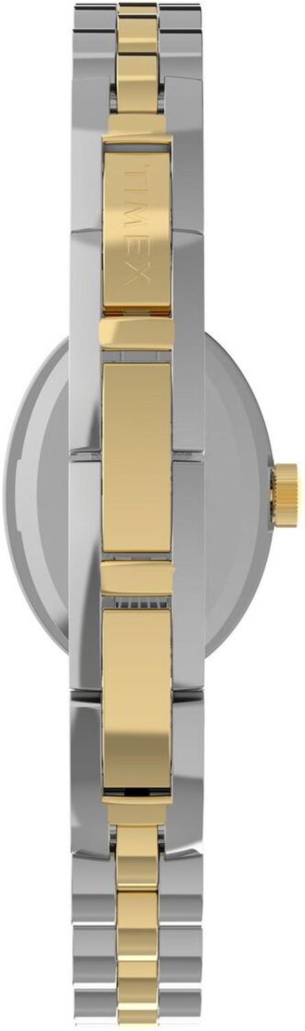 Image of TIMEX Silver Oval Dial Analog Watch - For Women TW2Y90200UJ