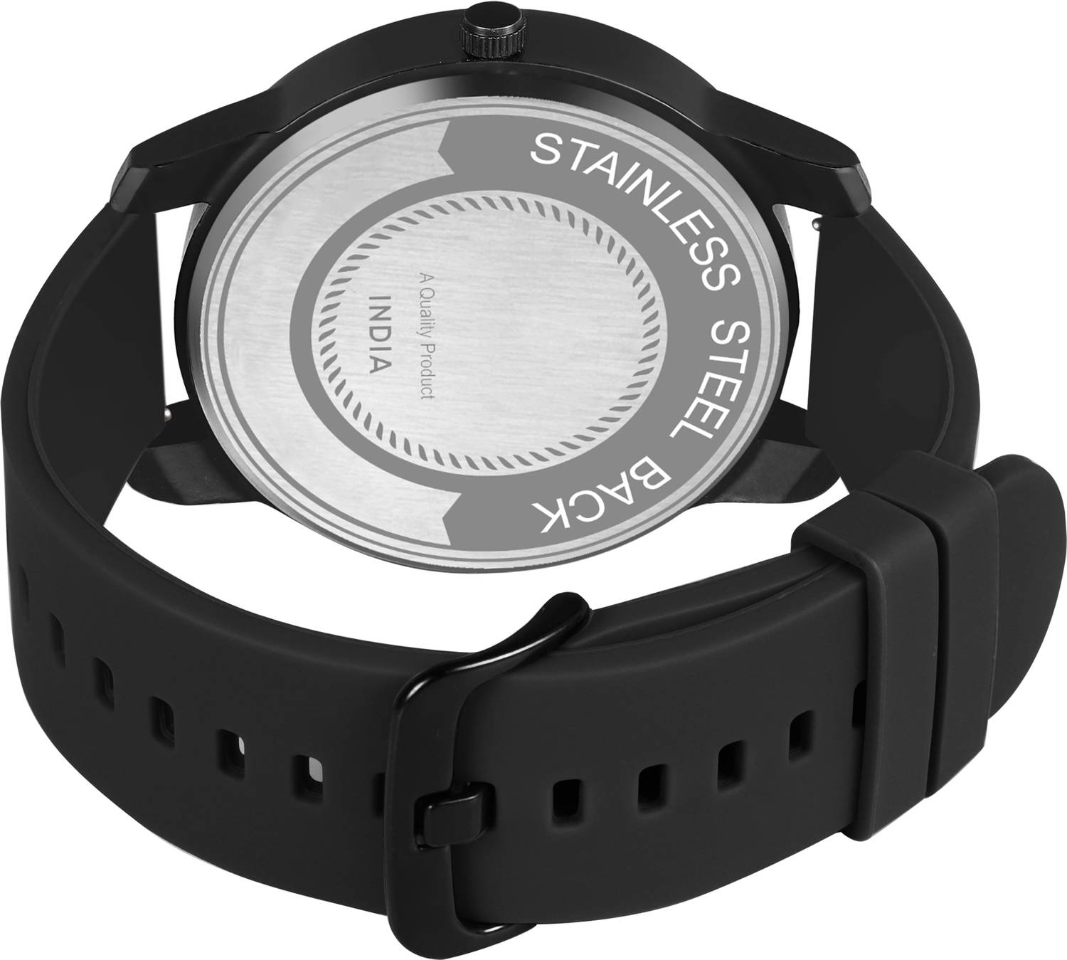 Praizy Times Men's Silicon Strap Analog Watch - Image 4