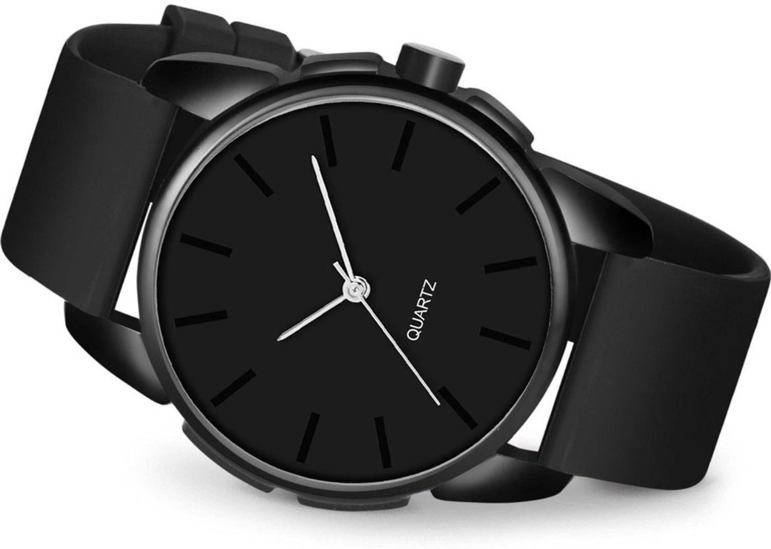 Image of just like 108-silicon Stylish Designers Party Wending Silicon Strap Watch Analog Watch - For Men