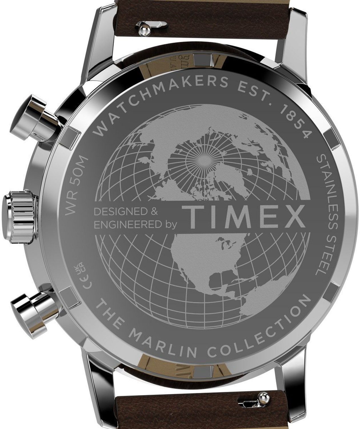 Image of TIMEX TW2Y66600UJ Round 40mm Blue Dial Analog Watch - For Men