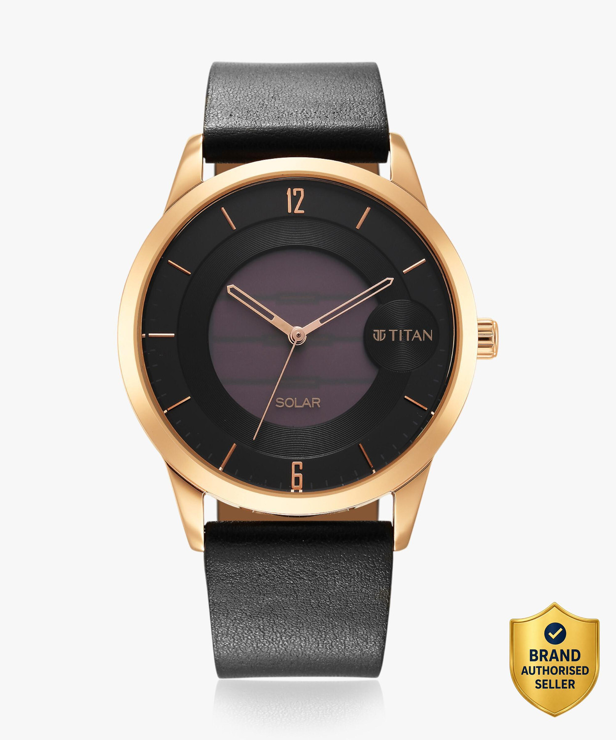Image of Titan 1806WL05-DM925- NO SOLAR Titan Solar 1806 Analog Watch - For Men