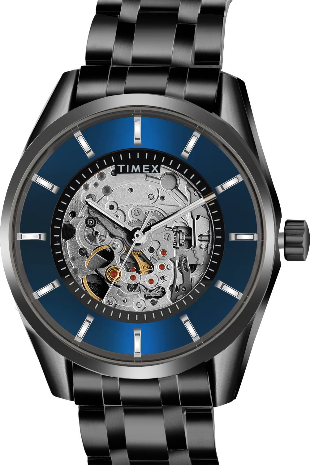 TIMEX Automatic Blue Dial Analog Watch - Image 2