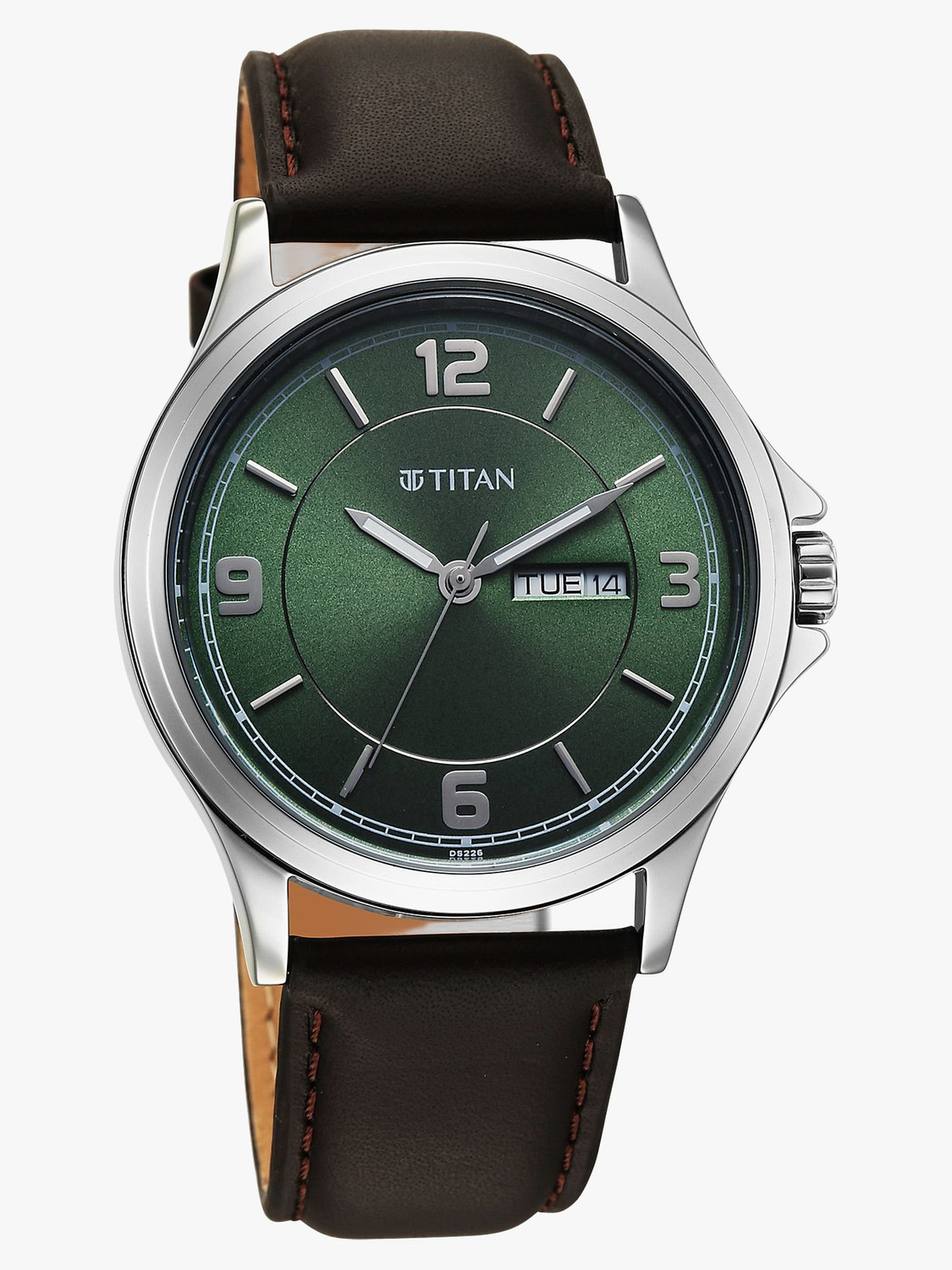 Image of Titan Neo Arabic Titan Neo Arabic Quartz Green Round Dial Men's Watch / Analog Watch - For Men