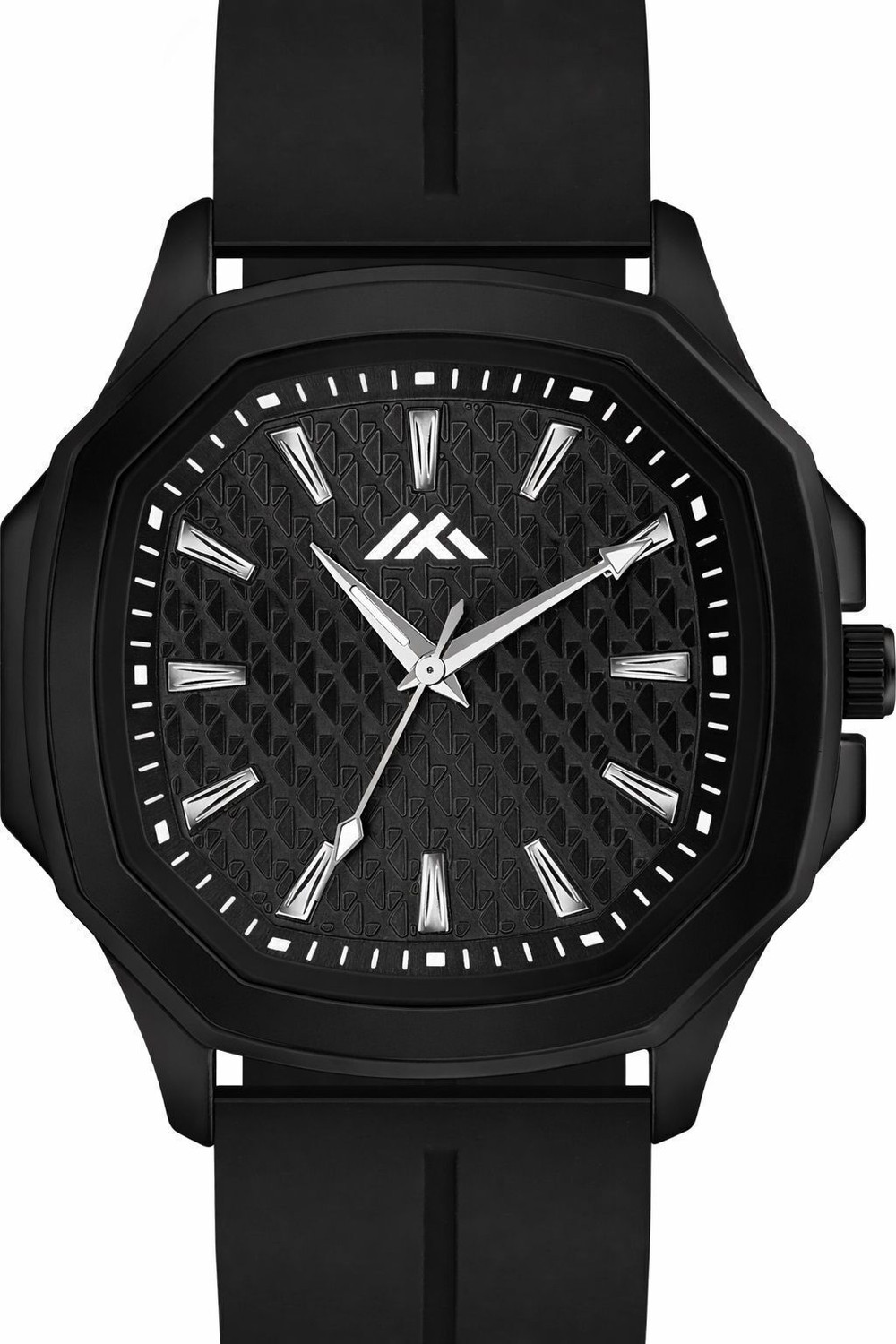 Image of PRAIZY Premium Quality Square Dial Silicone Strap Analog Watch - For Men
