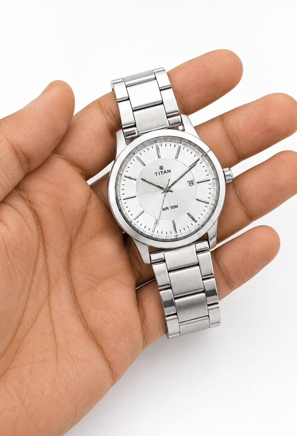 Image of RKTRADERS Classic Silver Analog Wrist Watch Primium series Analog Watch - For Men