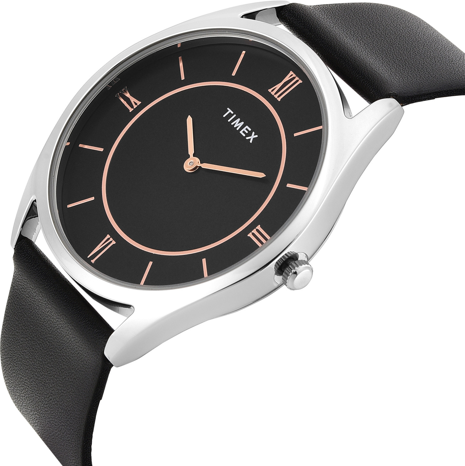Image of TIMEX Black Dial Analog Watch - For Men