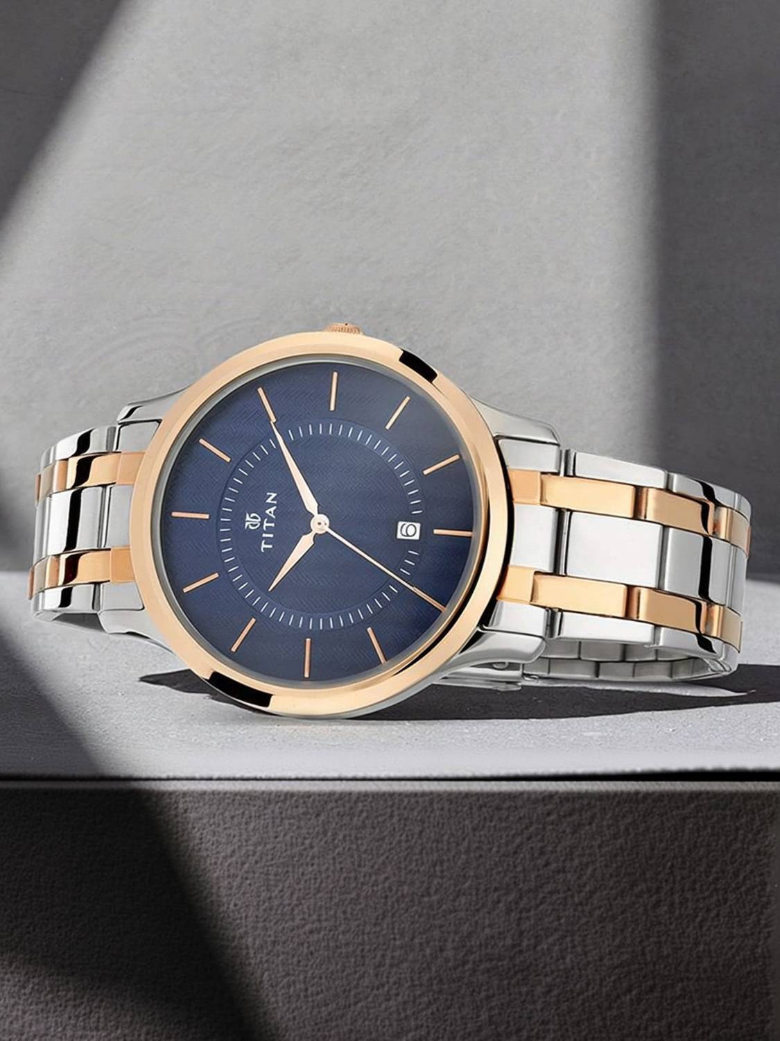 Titan Karishma Blue Dial Men's Watch - Image 2