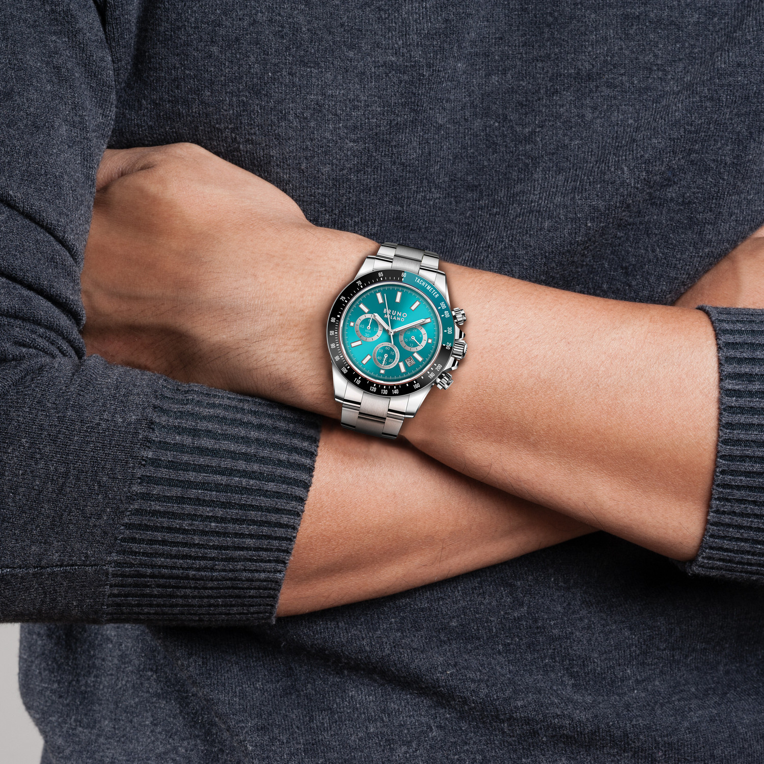 Image of Bruno Milano Analog-Digital Watch - For Men