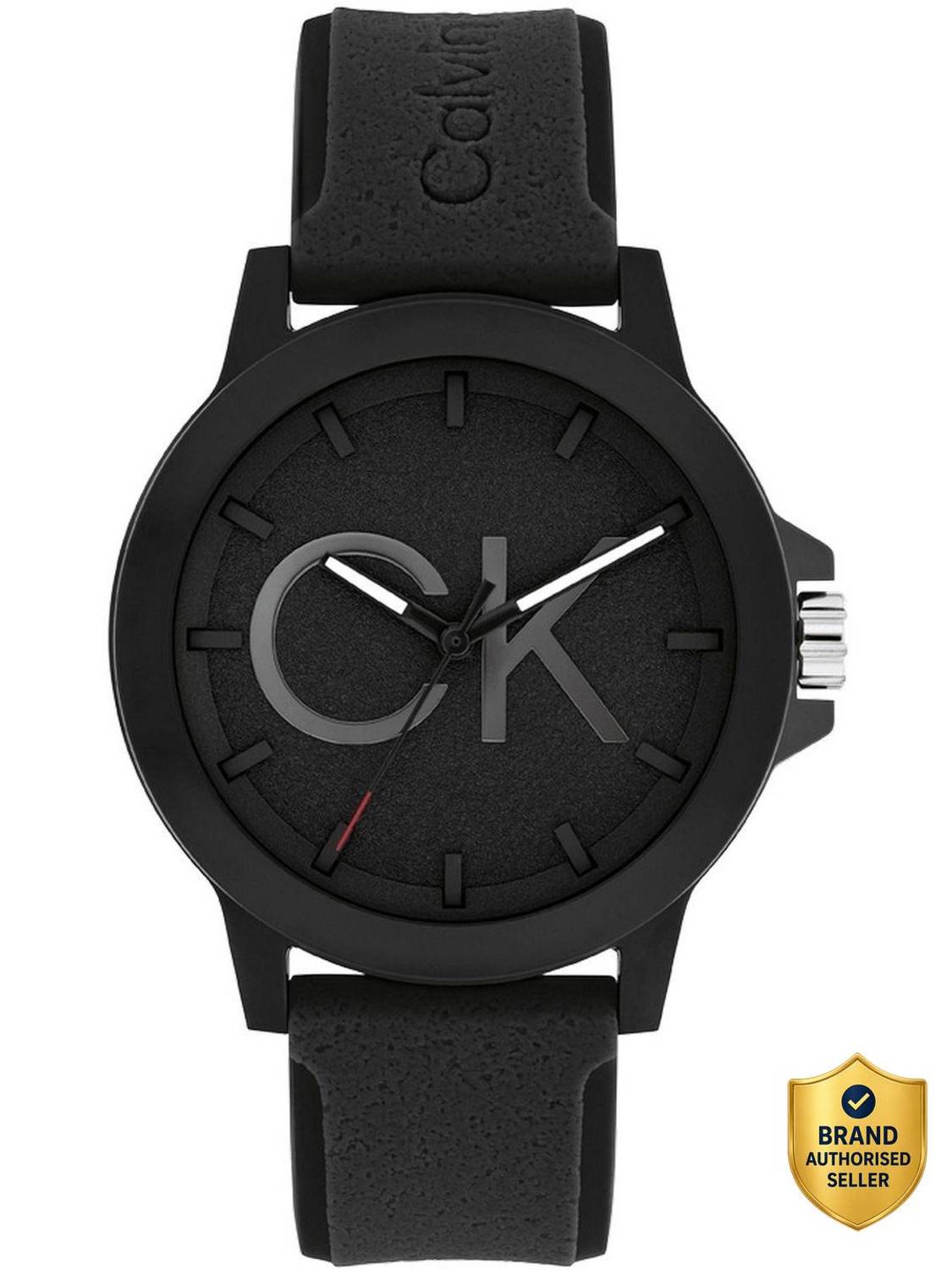 Calvin Klein Reset Reset Qtz Basic Bla Round Dial 's / Analog Watch - For Men