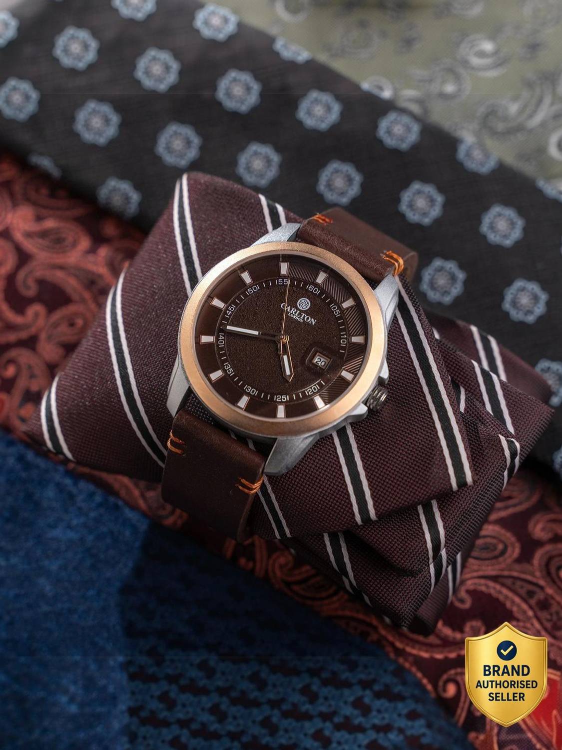 CARLTON LONDON CLLSGLDBR Duke Analog Watch - For Men