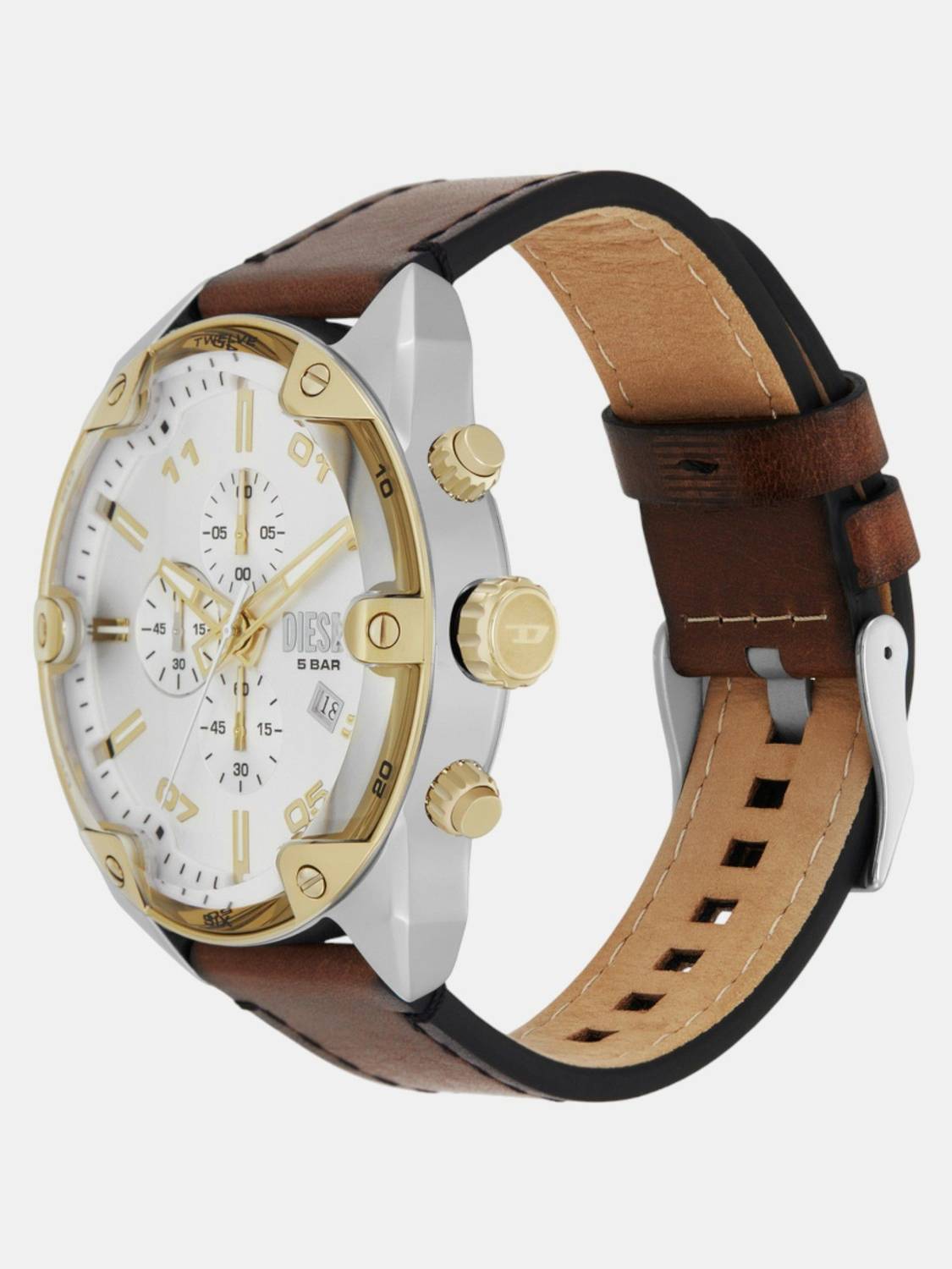 DIESEL Spiked Spiked Analog Watch - For Men - Buy DIESEL Spiked