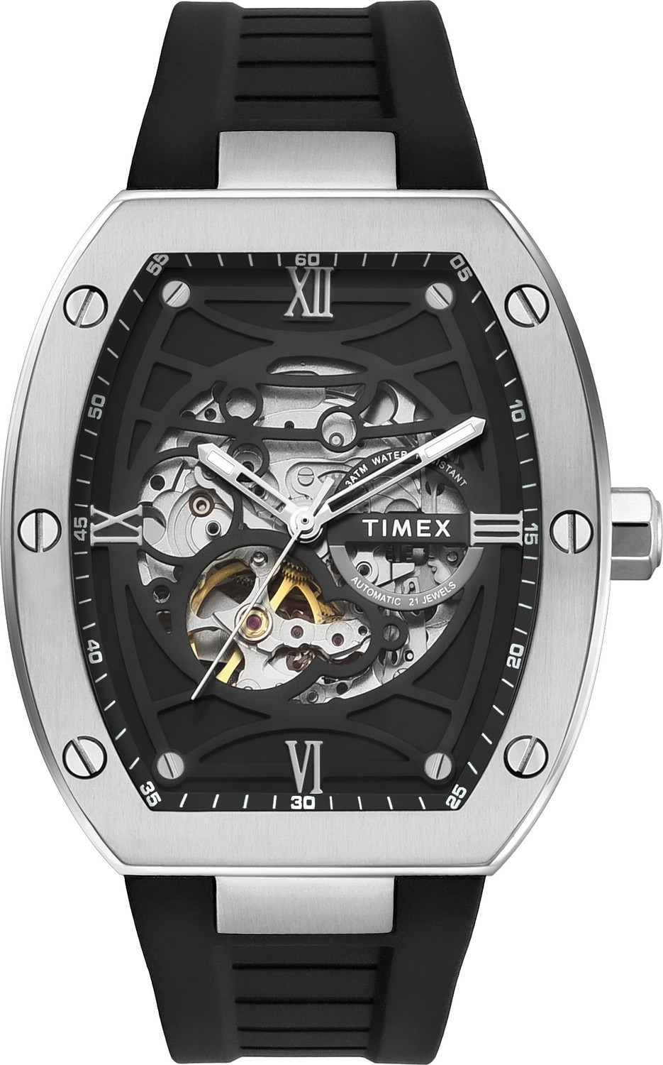 Image of TIMEX Automatic, Black Dial Analog Watch - For Men