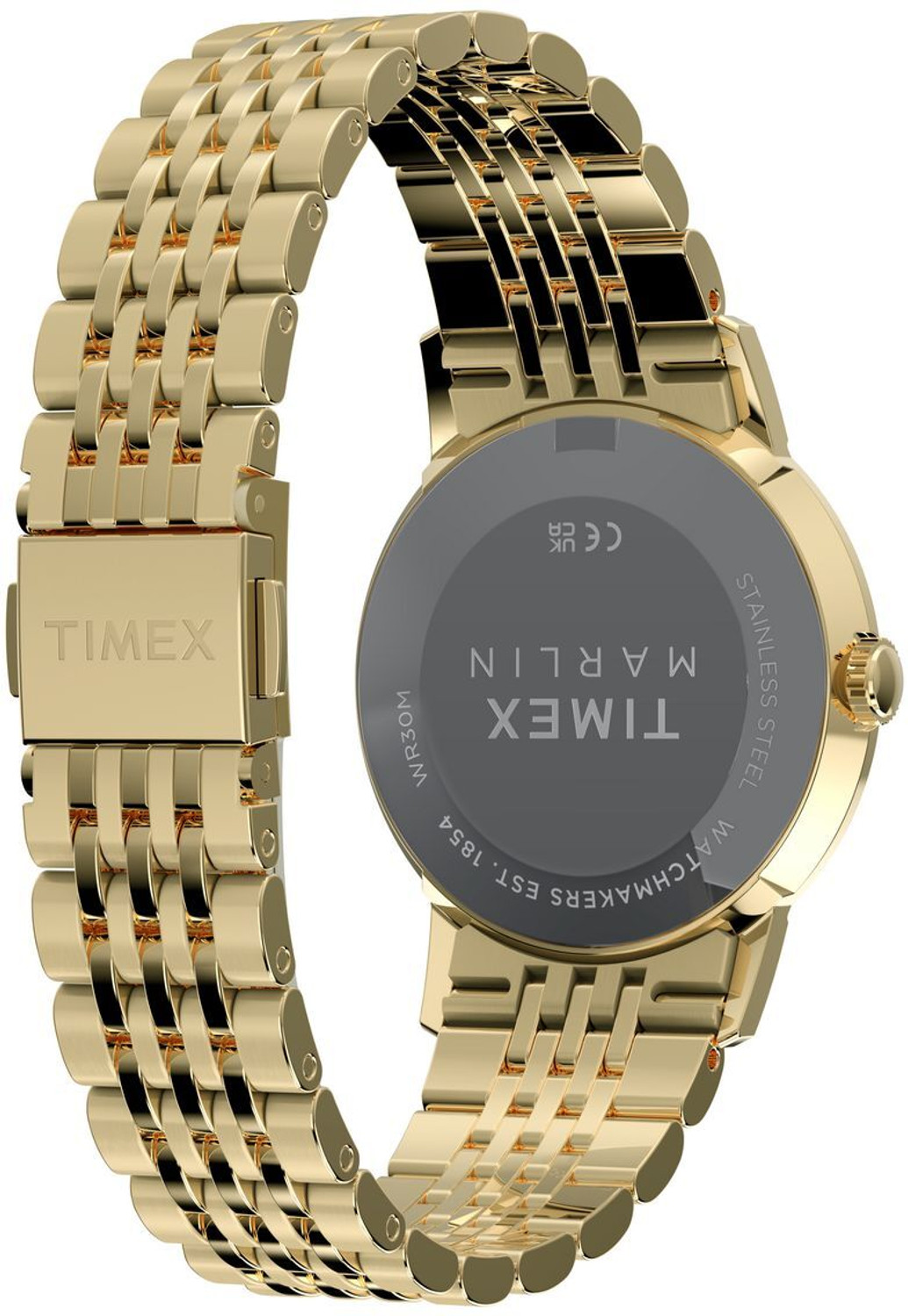 Image of TIMEX Marlin Round 34mm Champagne Dial Analog Watch - For Men & Women TW6A04000UJ