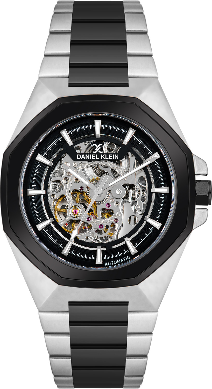 Image of DANIEL KLEIN Analog Watch with Silver Stainless Steel Strap Analog Watch - For Men