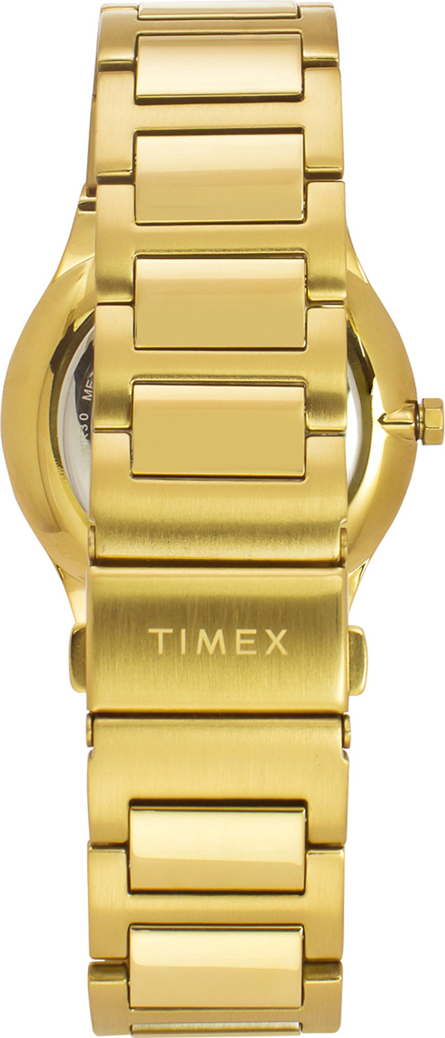 Image of TIMEX TWEG23608 Signio Round 41mm Green Dial Analog Watch - For Men