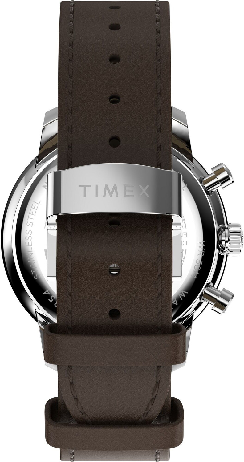 Image of TIMEX TW2Y23500IK Waterburry Round 41mm Cream Dial Analog Watch - For Men