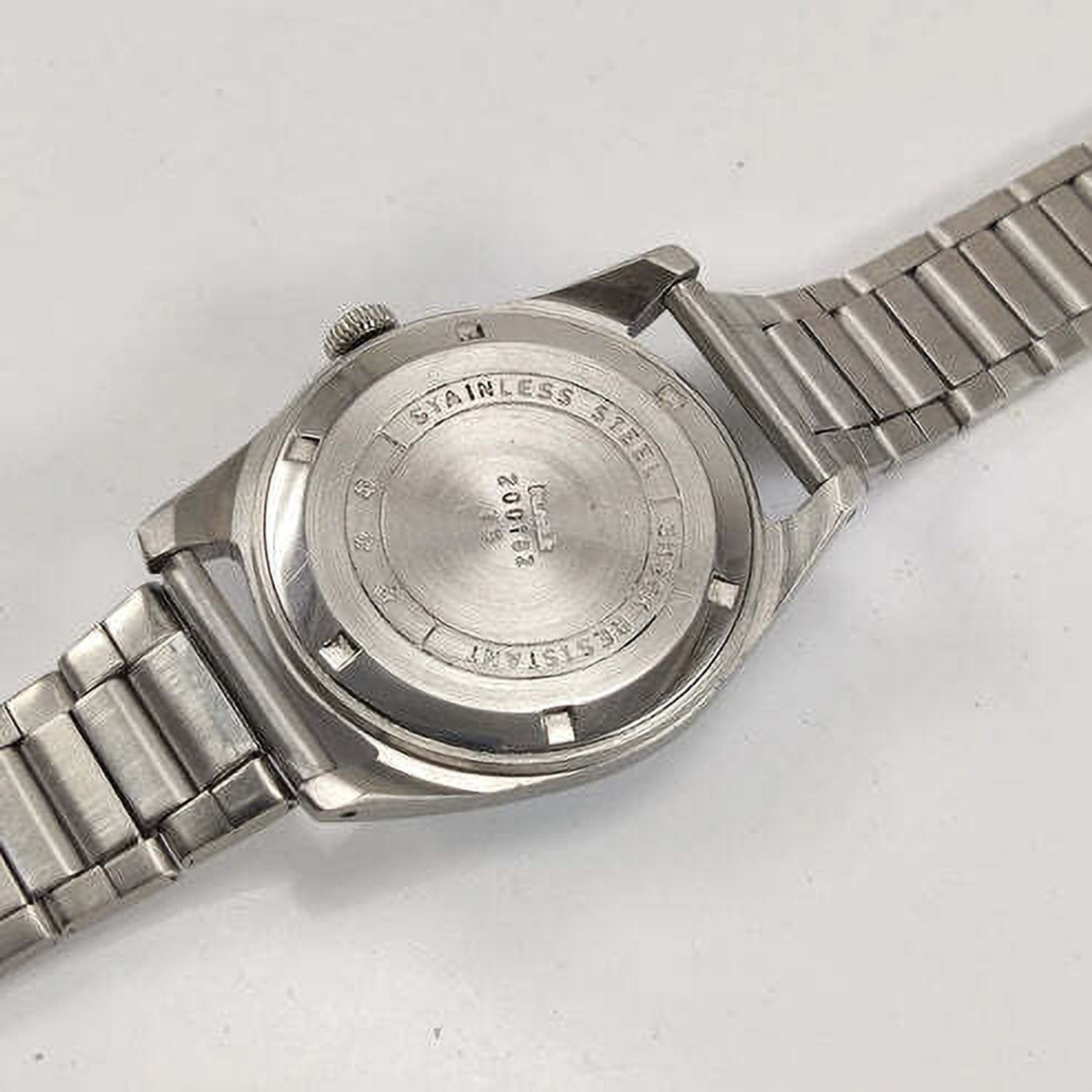 Image of TimeNest Classic | Dress | Formal | Luxury HMT Jubilee Para Shock 17 Jewels White Dial Analog Watch - For Men