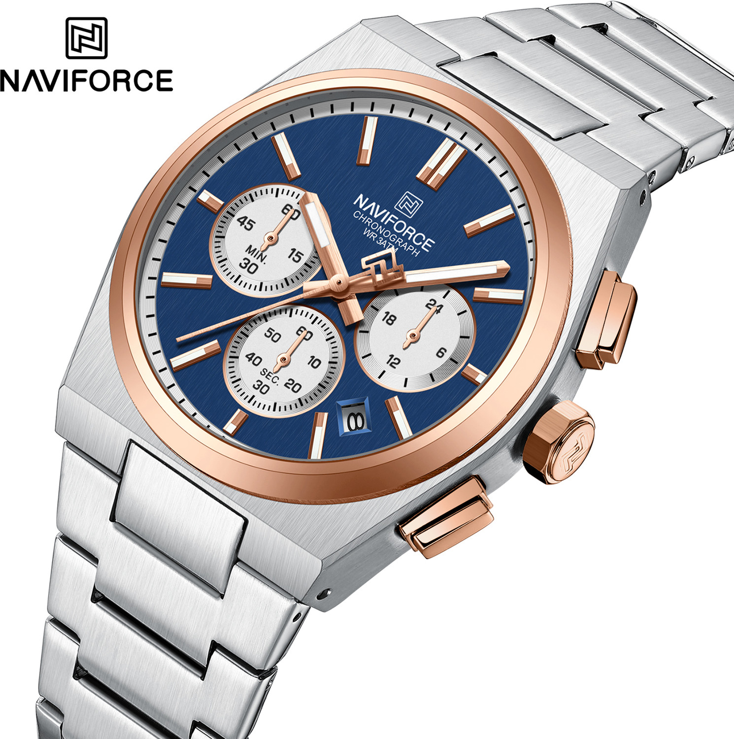Image of NAVIFORCE NF8048G Analog Watch - For Men