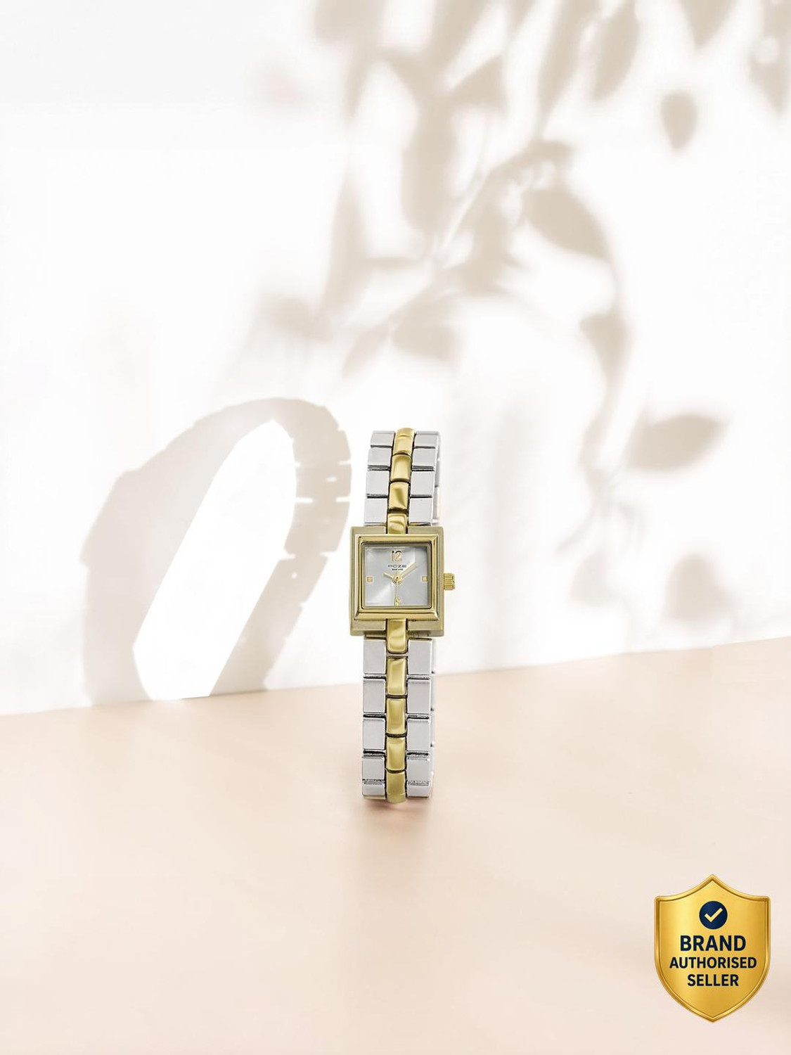Image of SONATA Poze 8 Sonata Poze 8 Quartz Silver Dial IPG+IPS Alloy Strap Analog Watch - For Women