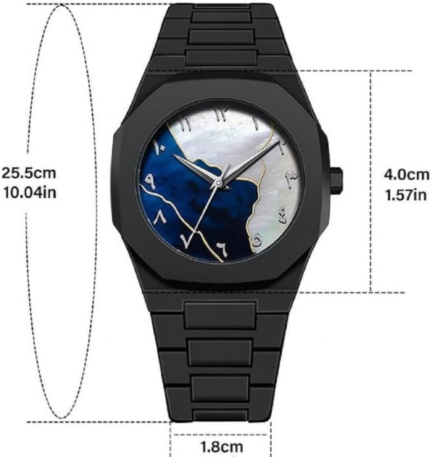 LYFSTYLES Trendy Chain Strap Analog Watch - Men - Image 2