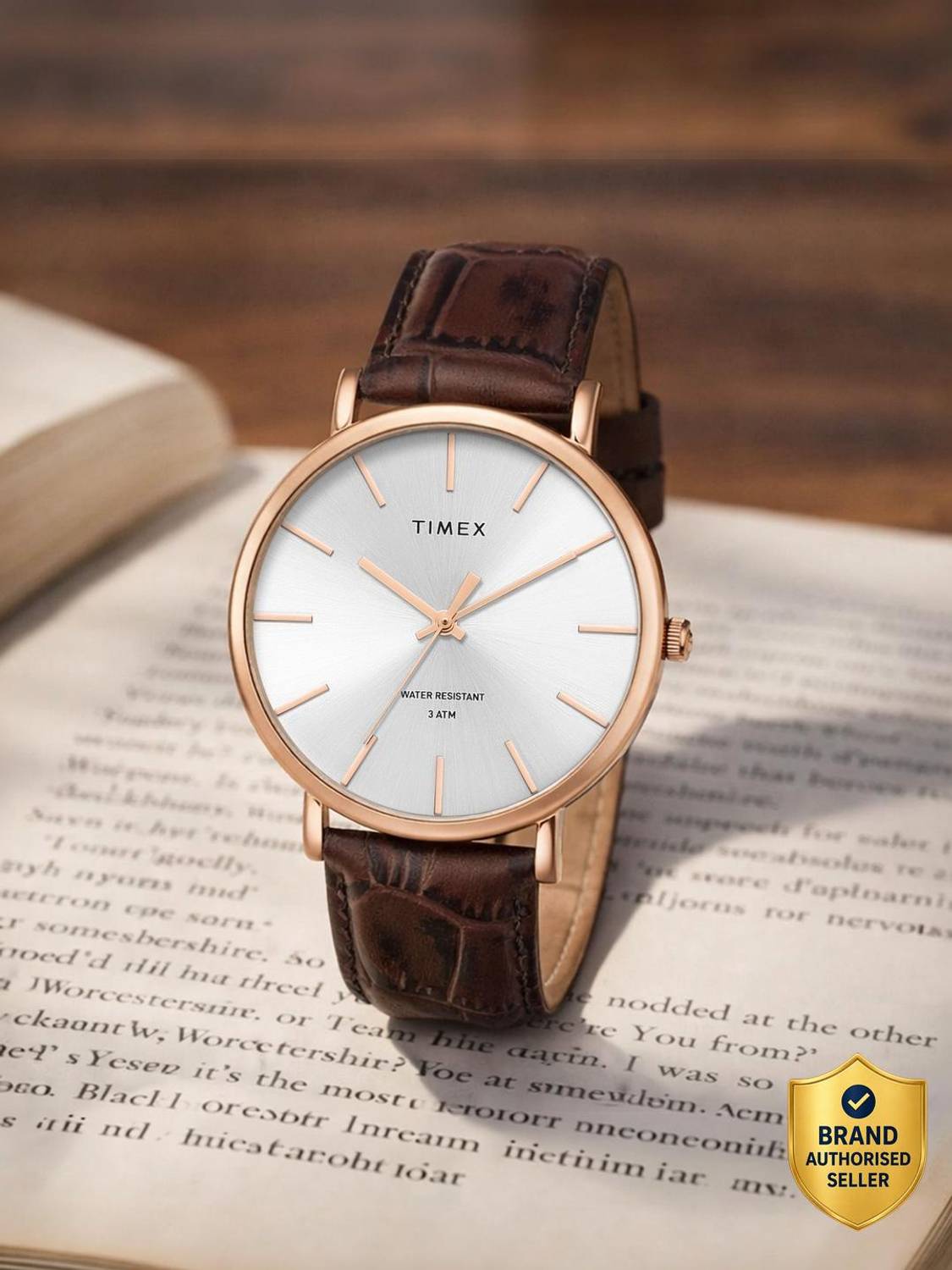 TIMEX Silver Dial Analog Watch - For Men - Image 1