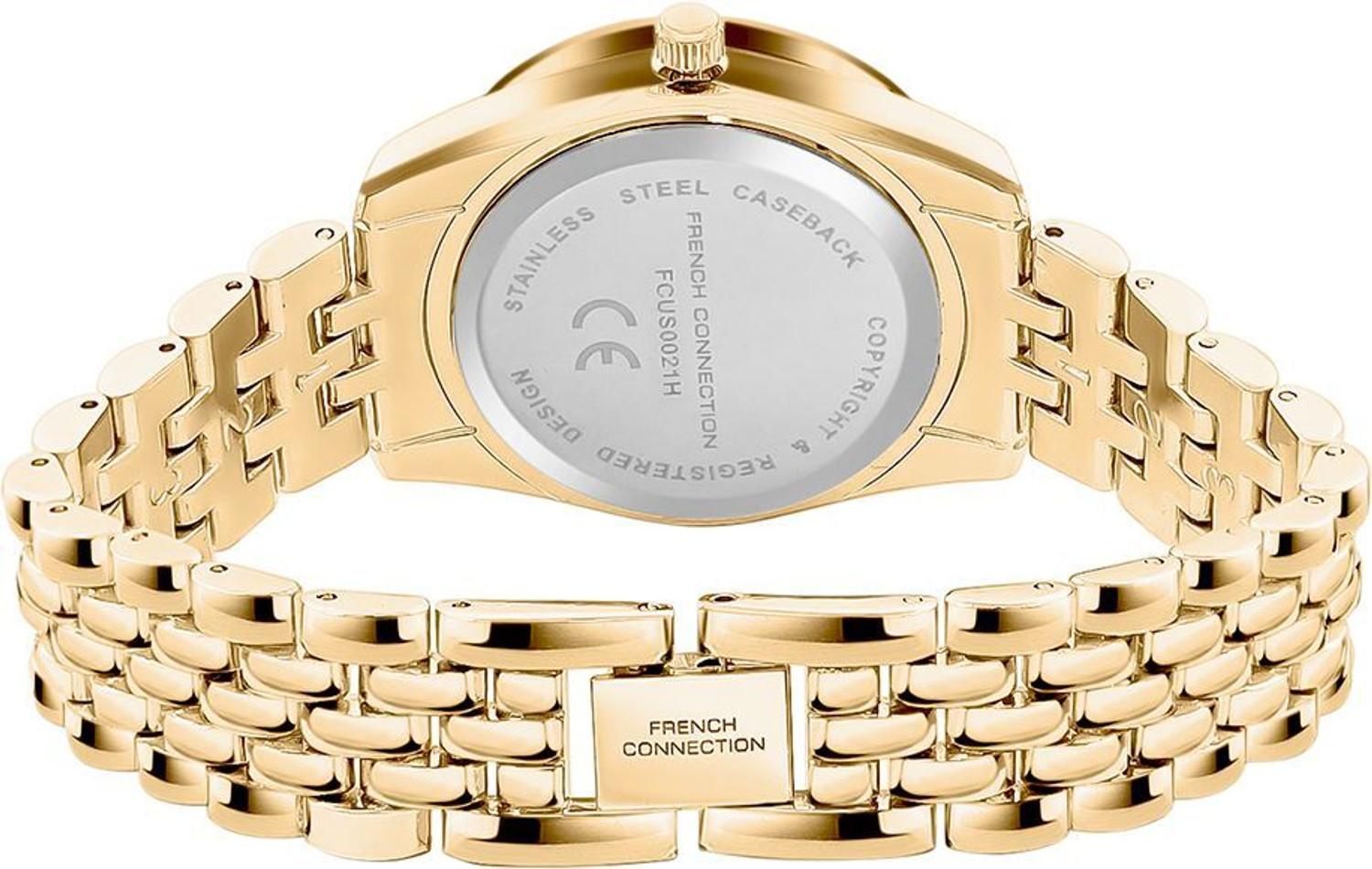 Image of French Connection Stylish Combination of Bracelet Analog Watch - For Women