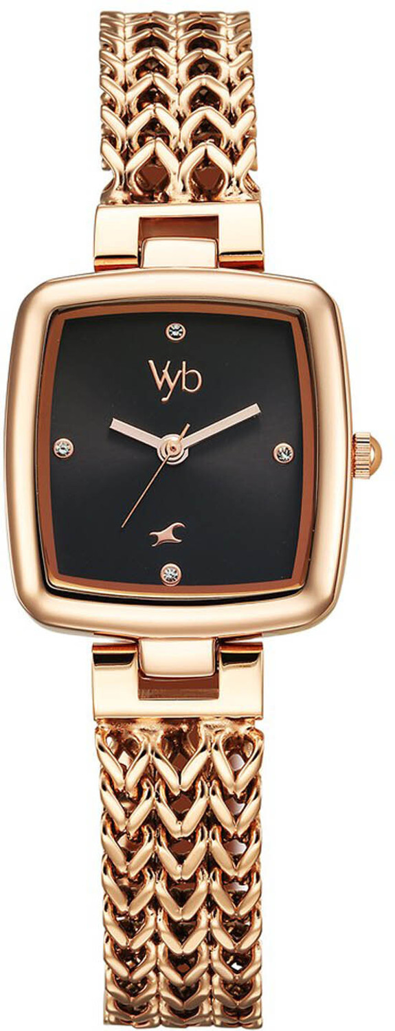 Image of Fastrack Analog Black Dial Women's Watch - FV60042WM01 Analog Watch - For Women FV60042WM01