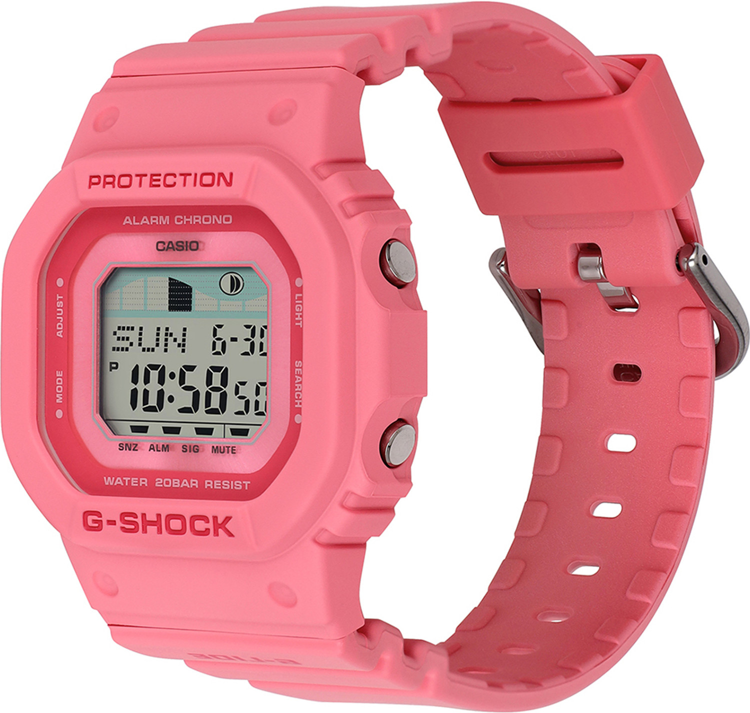Image of CASIO GLX-S5610-4DR G-SHOCK WOMEN Digital Watch - For Women