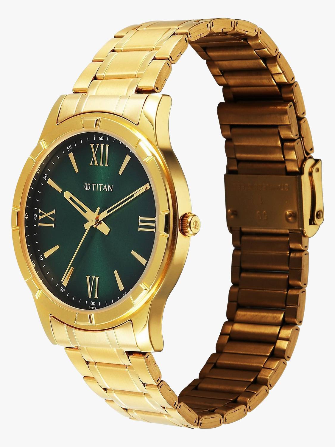 Titan Karishma Festive 3.0 Green Men's Watch - Image 4