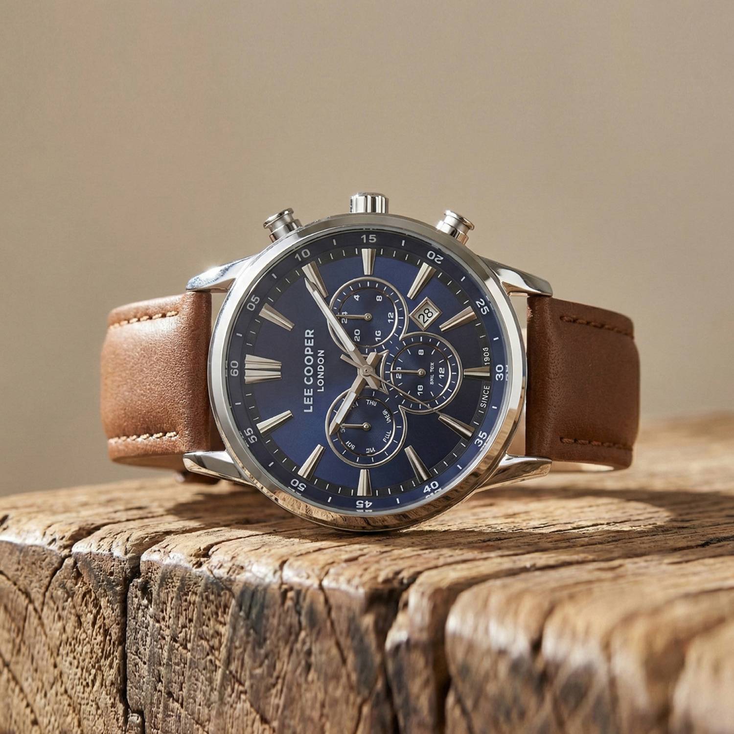 LEE COOPER LC07506.394 Dual Time Analog Watch - For Men - Buy LEE