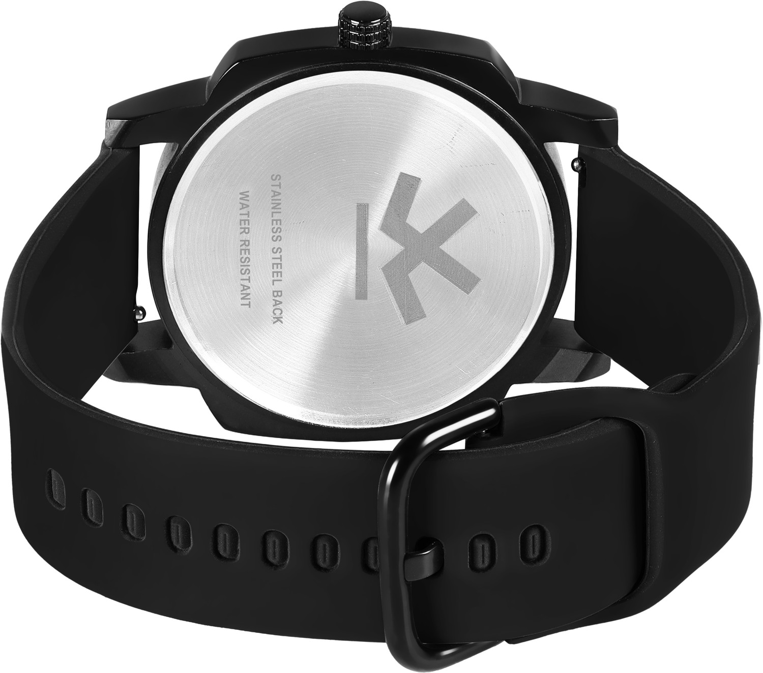 Image of WROGN WR-6604-Black Day and Date Display Analog Watch - For Men