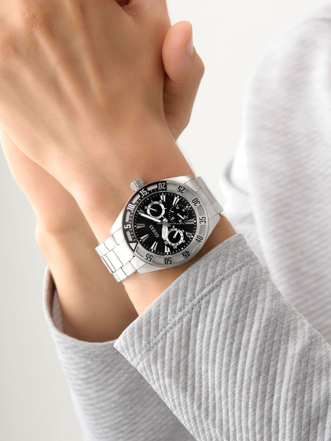 Image of GUESS Analog Watch - For Men GW0904G1