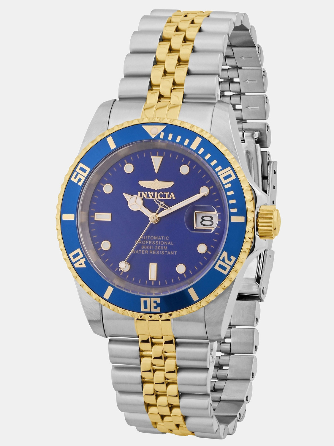 Image of INVICTA 29182 Pro Diver Automatic Blue Dial Analog Watch - For Men