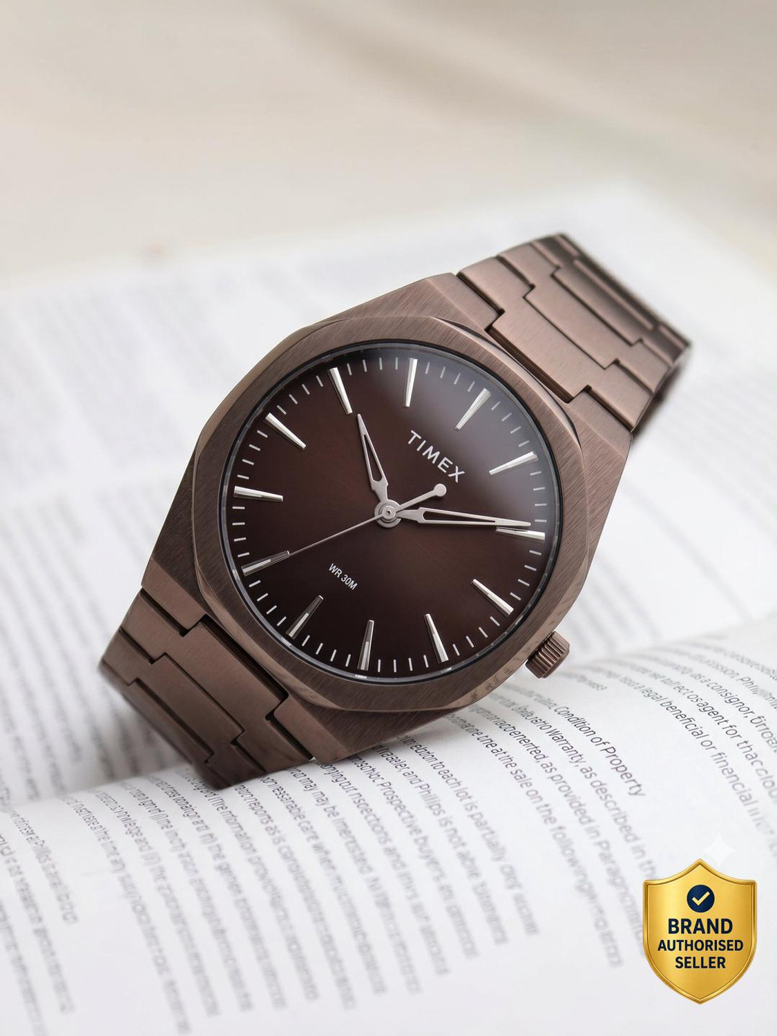 TIMEX Brown Dial Analog Watch  - For Men