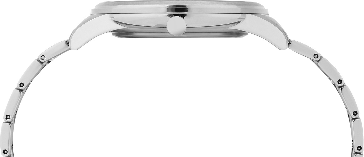Image of TIMEX TWEG28000 Signio Round 42mm Silver Dial Analog Watch - For Men