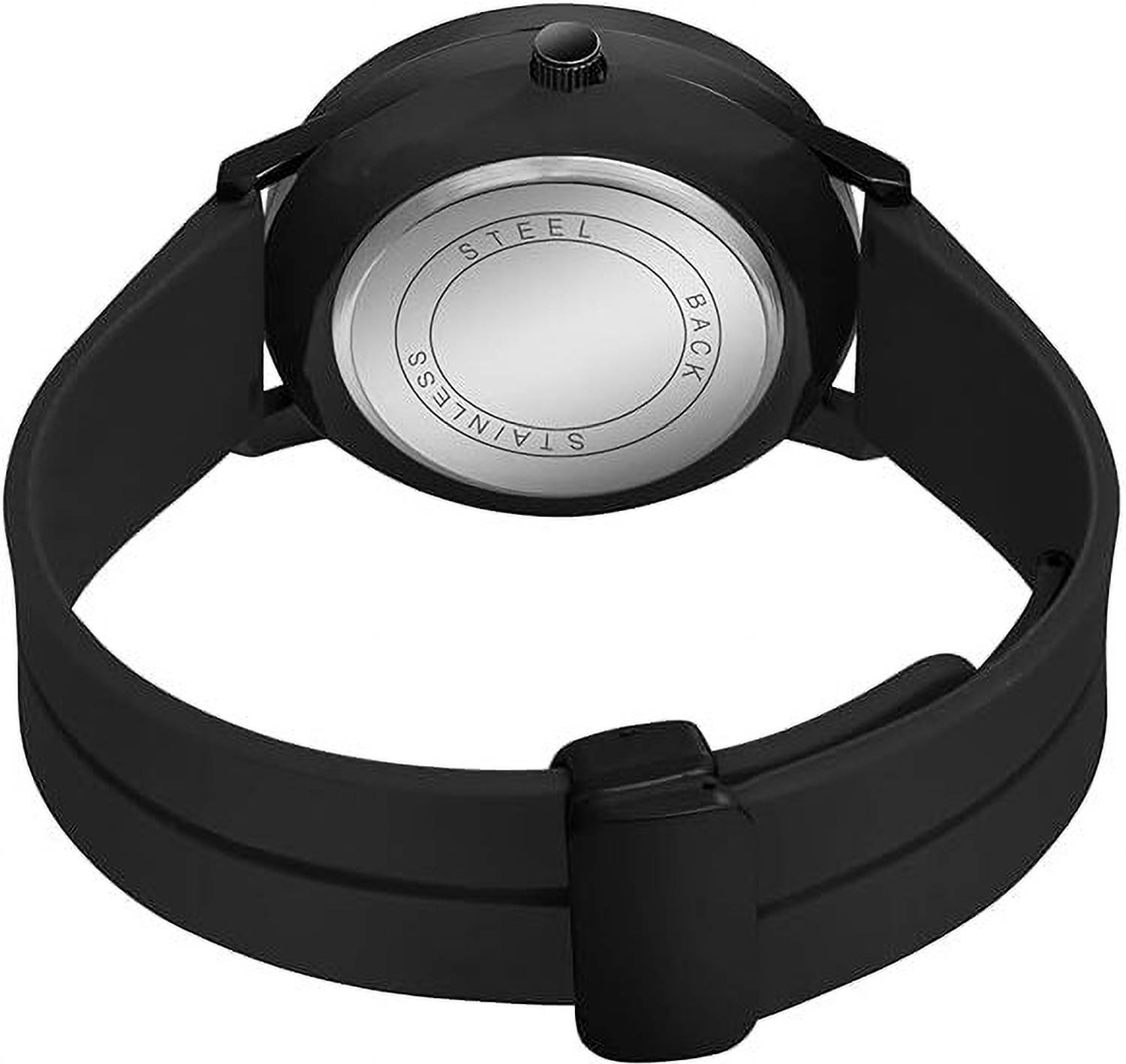 MIVAAN Silicon Wheel Analog Watch For Men - Image 4