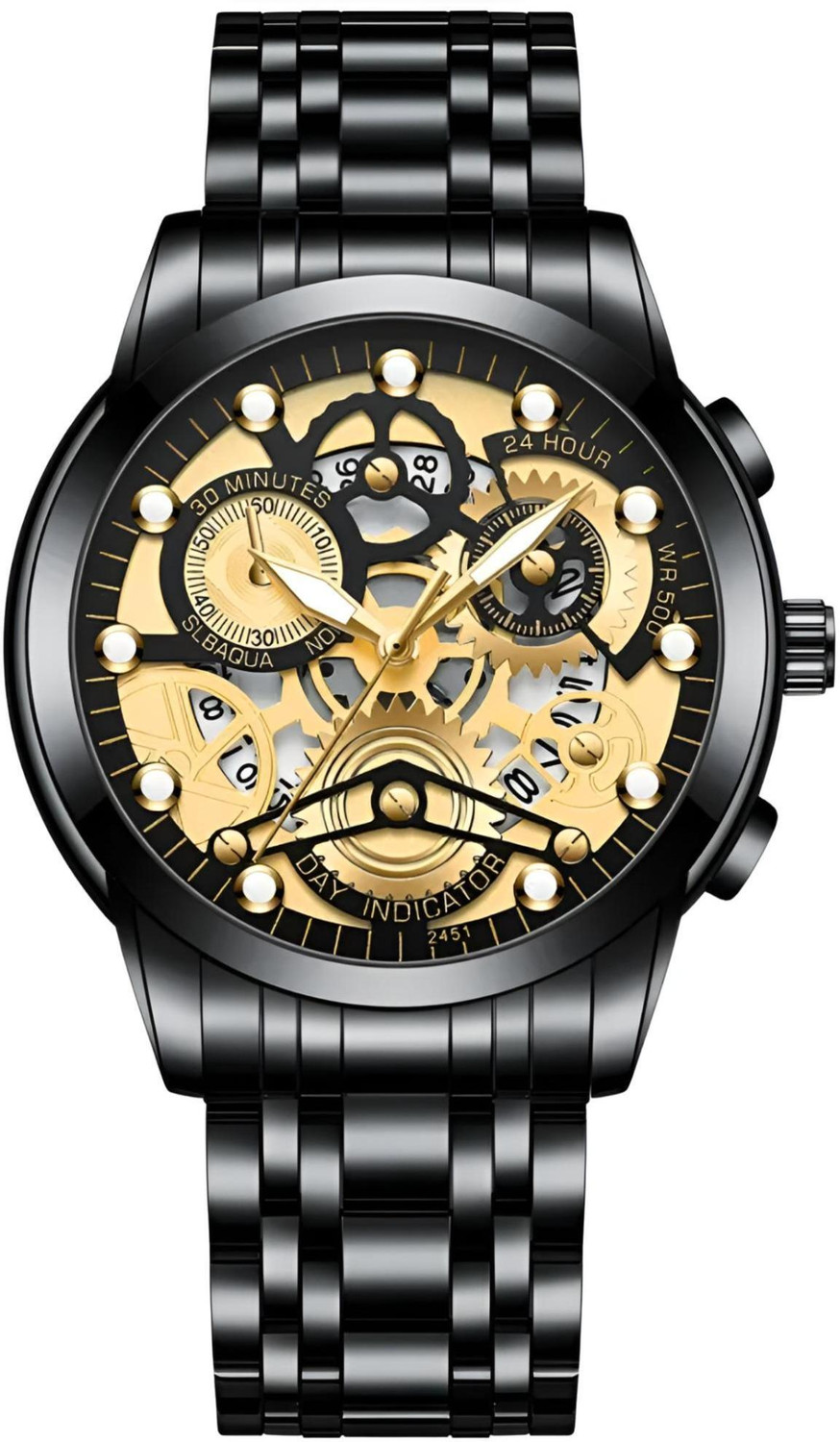 Image of Kitcone MENS WATCHES WATCHES FOR MENS LATEST STYLISH MENS WATCHES WITH CALENDAR - dcmj1 Analog mens watches watches for men dcmj1 Analog Watch - For Men