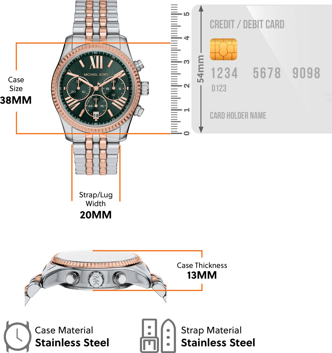MICHAEL KORS Lexington Analog Watch - Women - Image 3