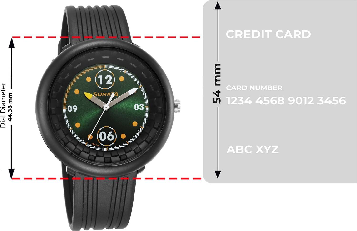 SONATA 77121PP01W F1 Analog Watch - Men - Image 4