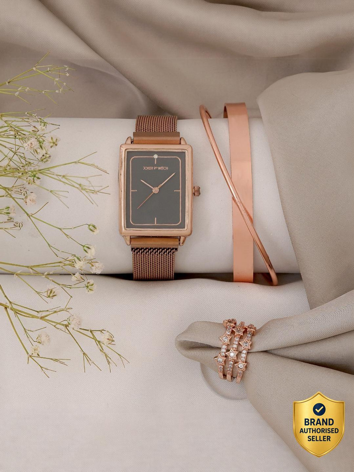 Image of Fastrack Vyb Prodigy Fastrack Vyb Prodigy Quartz Brown Dial Chocolate Brown Strap Analog Watch - For Women