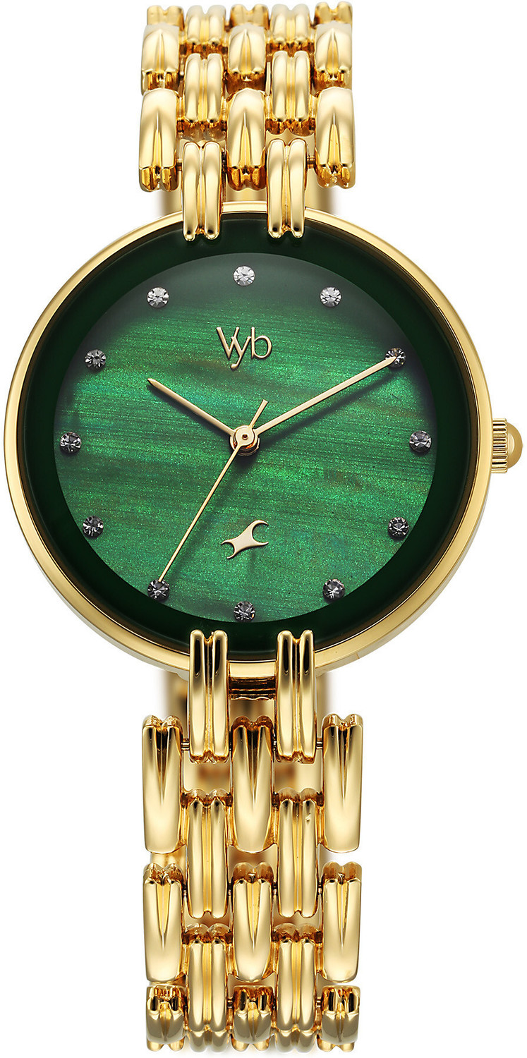 Image of Fastrack Fastrack Vyb Eclipse Quartz Gold Round Dial Women's Watch Analog Watch - For Women