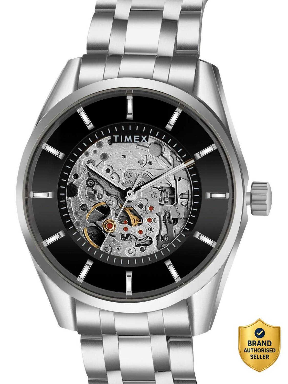 TIMEX Automatic Black Dial Analog Watch - Men