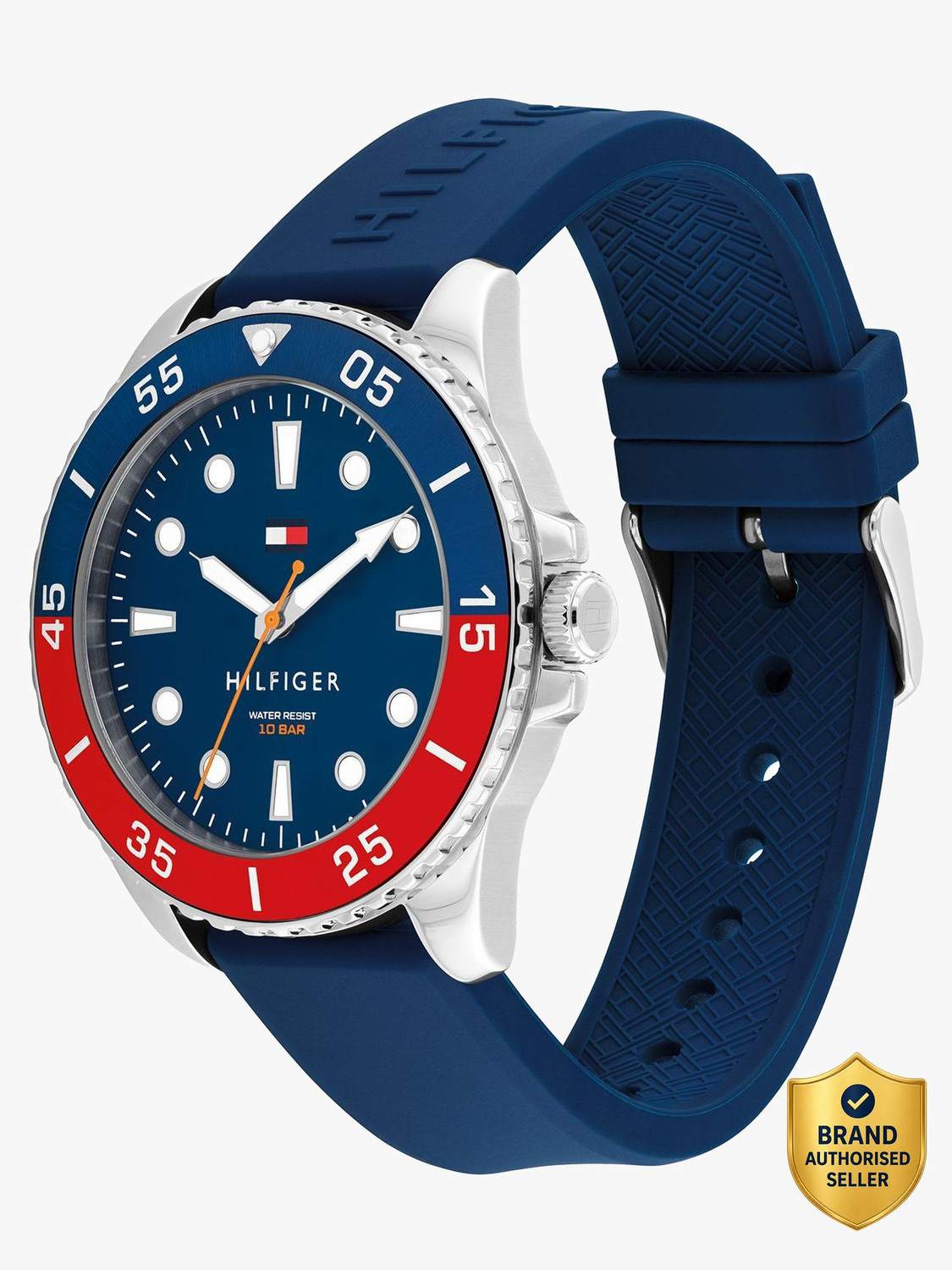 Image of TOMMY HILFIGER Tommy Hilfiger Oceanic Quartz Blue Round Dial Men's Watch / Analog Watch - For Men