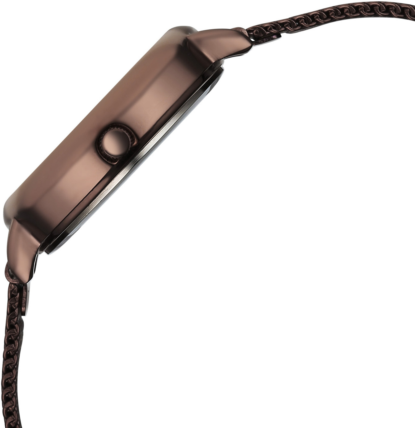 Image of Fastrack Stunners Fastrack Stunners XI Quartz Black Dial Brown Stainless steel Strap Analog Watch - For Women