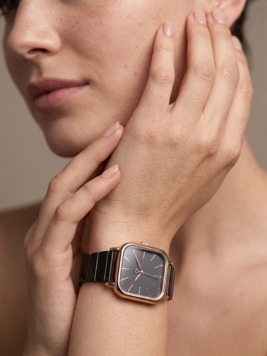 Image of Americanviber AVW0046 AMERICANVIBER | Classic Squared Dial | Quartz Movement | Women Watch Under 500 Analog Watch - For Women