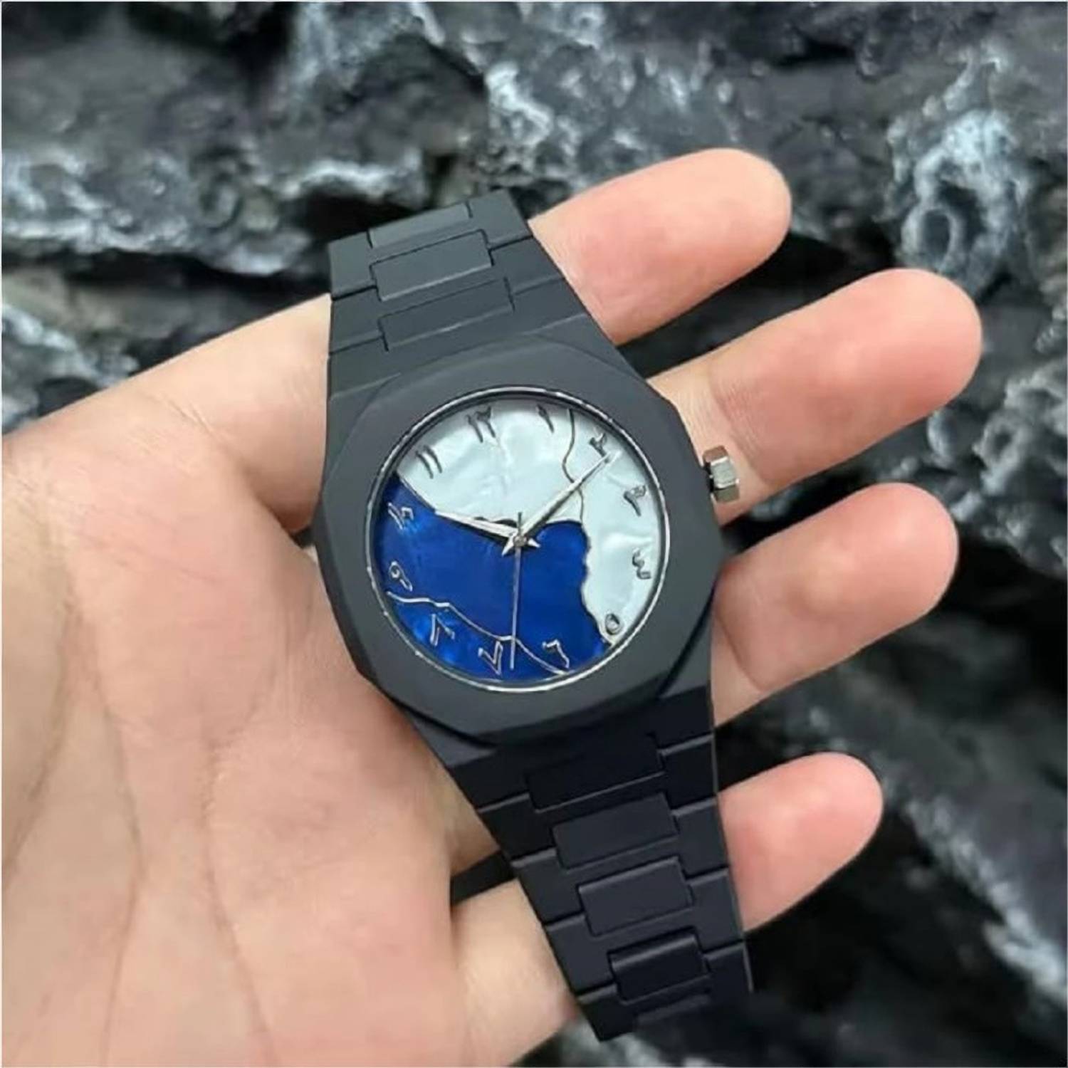 LYFSTYLES Trendy Chain Strap Analog Watch - Men - Image 4