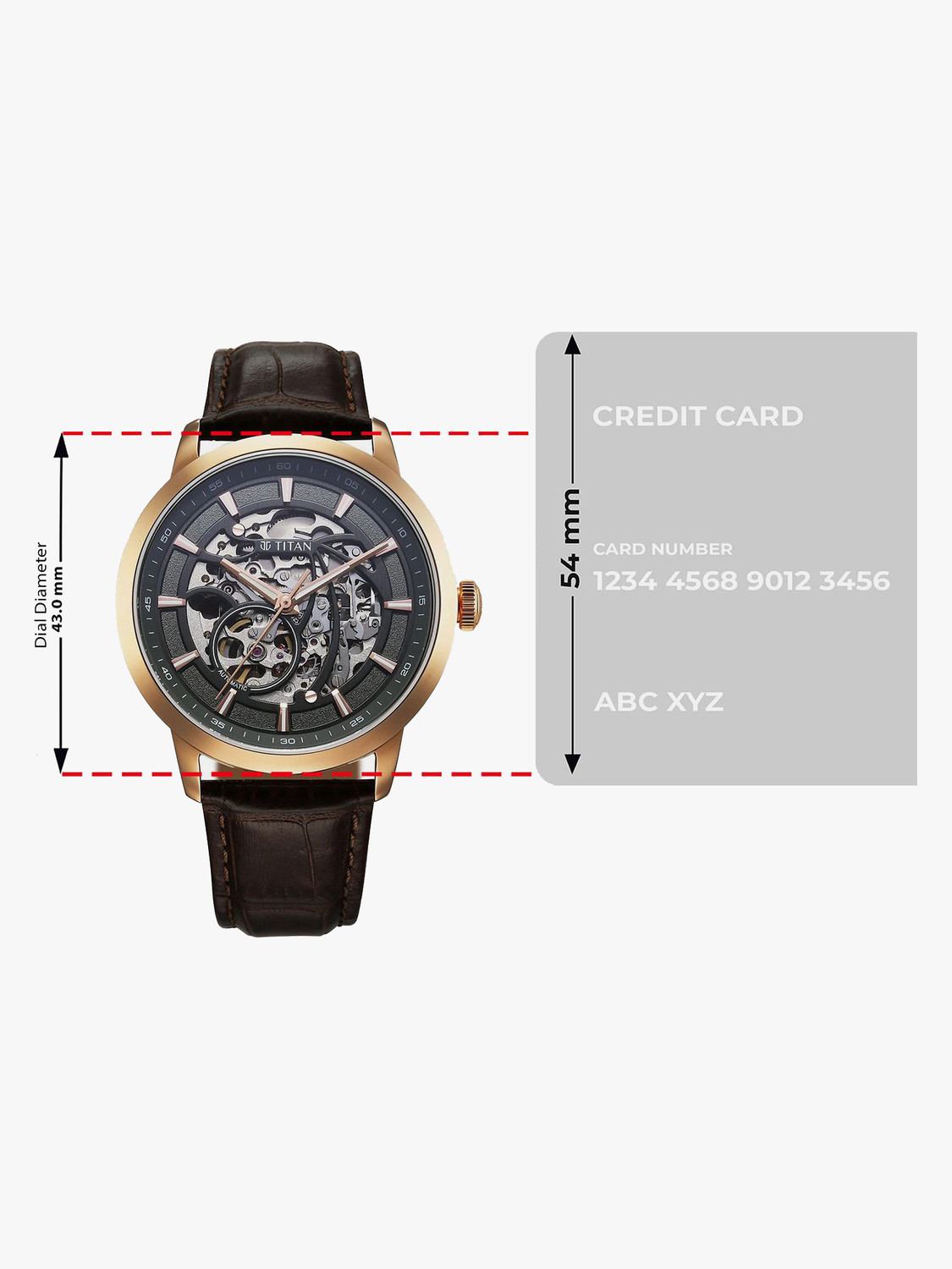 Image of Titan Phoenix Titan Automatic Analog Watch - For Men