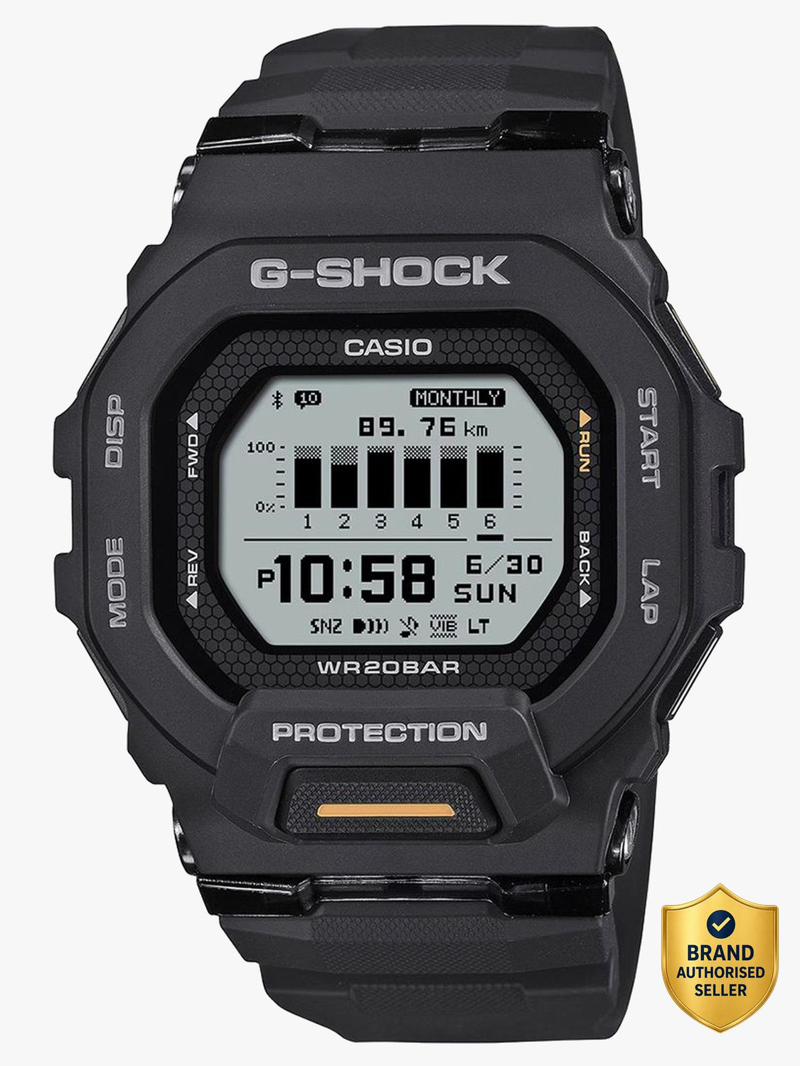 Image of CASIO GBD-200-1A1DR G-SHOCK Digital Watch - For Men