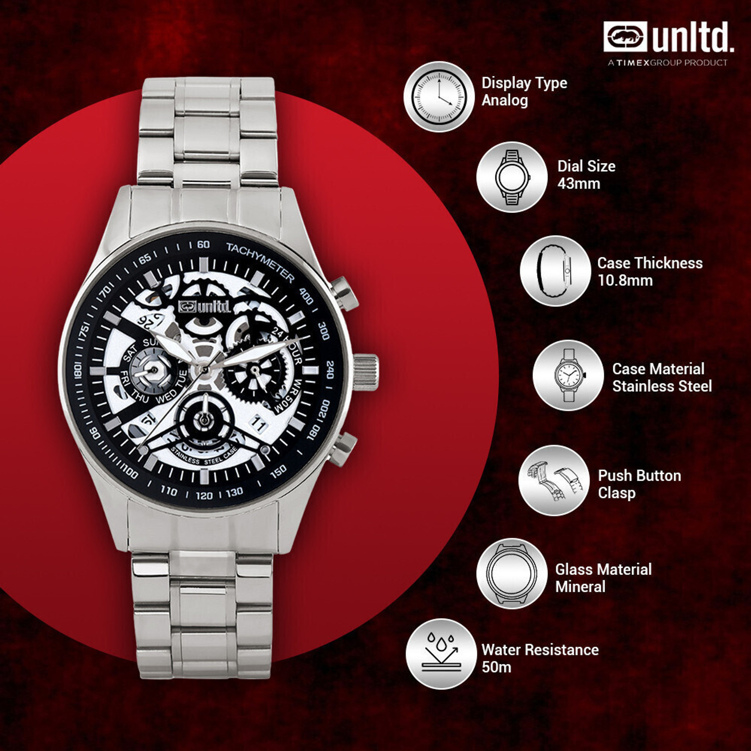Image of Unltd. by TIMEX Group Analog Watch - For Men